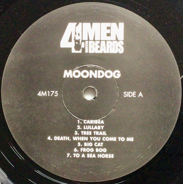 Image of Label Cover of LP - VG/VG - MOONDOG, Moondog (4 Men With Beards; 4M175, US 2009 Reissue, Pasteback Sleeve), , - 2816181C