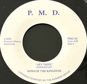 Image of Back Cover of 7" - /EX - SONS OF THE KINGDOM, Modernization / Hey There (Pressure Makes Diamonds; PMD05, UK 2020 Reissue, Plain Sleeve), , - 1056066S