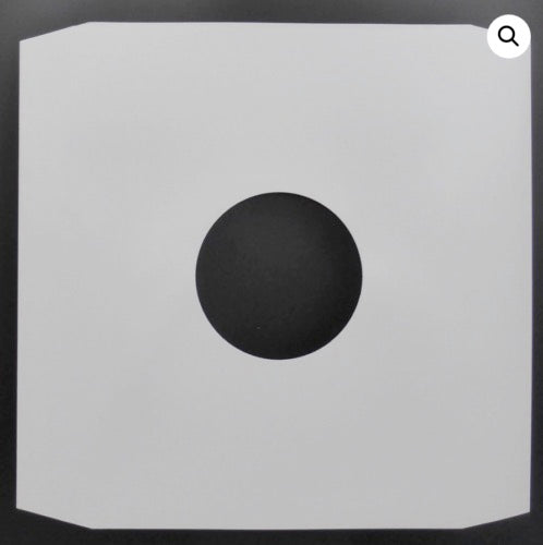 Image of Front Cover of 1999900S: Accessories - 12" PAPER INNER SLEEVE WITH CENTRE HOLE, Pack of 10 (, UK ) NEW/NEW