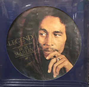Image of Front Cover of LP - VG+/M - BOB MARLEY AND THE WAILERS, Legend (The Best Of Bob Marley And The Wailers) (Tuff Gong; 00600753911488, Europe 2020 Reissue, Die Cut Sleeve, Insert, Picture Disc), Sealed in shrink, - 0516491C