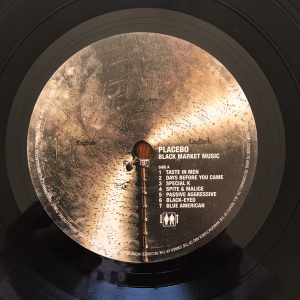 Image of Label Cover of LP - NEW/NEW - PLACEBO, Black Market Music (Elevator Music ; 6711044, Europe 2019 Reissue, Gatefold, Inner), , - 2636179E