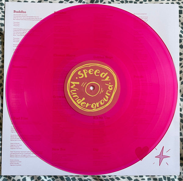 Image of Label Cover of LP - EX/EX - TI A, Positive Mental Health Music (Speedy Wunderground ; SWP002V, UK 2020, Inner, Pink Vinyl), , - 3146078S