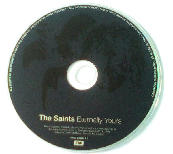 Image of Label Cover of CD - VG+/VG+ - THE SAINTS, Eternally Yours (EMI ; 50999 5 00372 2 3, Australia 2000s Reissue, Jewel Case), , - 3216308C