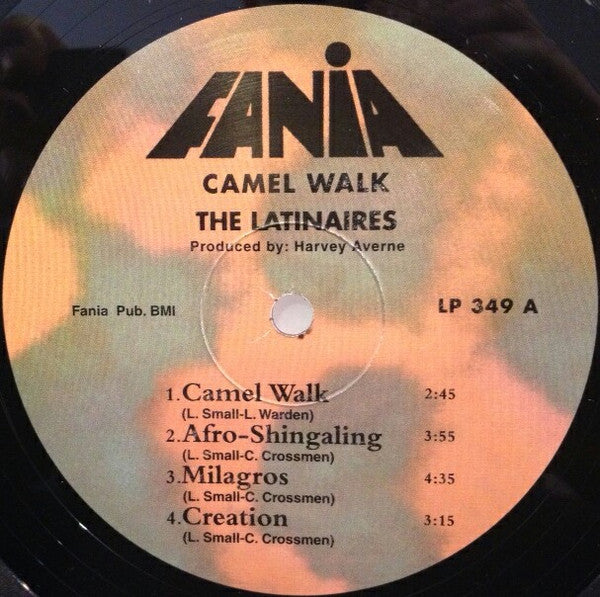 Image of Label Cover of LP - VG+/VG+ - THE LATINAIRES, Camel Walk (Fania Records ; LP 349, US Reissue), Still In Opened Shrinkwrap, - 3046150S