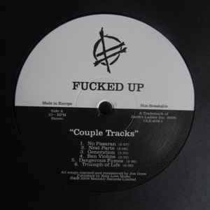 Image of Label Cover of 2xLP - VG/VG+ - FUCKED UP, Couple Tracks (Matador ; OLE 839-1, Europe 2010, Gatefold, Insert), Top edge seam splits, corner bump, - 3746420S