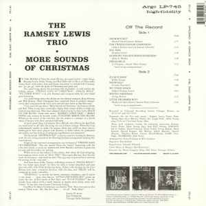 Image of Back Cover of LP - NEW/NEW - THE RAMSEY LEWIS TRIO, More Sounds Of Christmas (Verve Records ; 00602508005046, Europe 2019 Reissue), , - 4316587C
