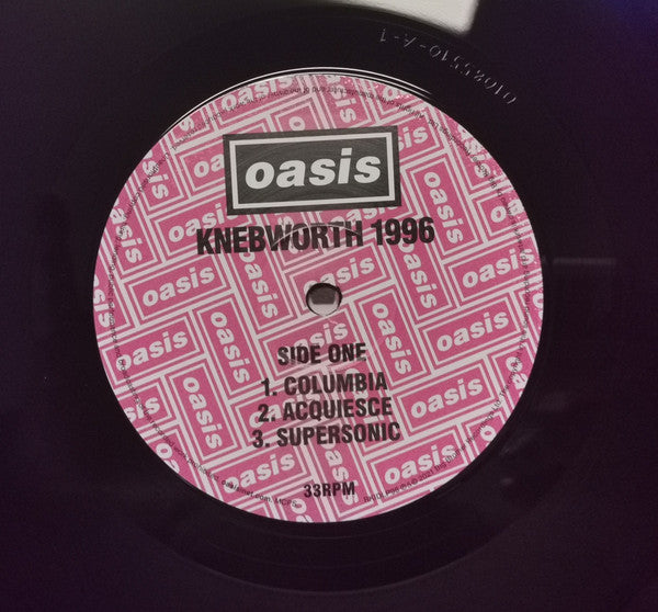Image of Label Cover of 3xLP - NEW/NEW - OASIS, Knebworth 1996 (Big Brother ; RKIDLP98, Europe 2021, Triple Gatefold, 180 Gram Vinyl), , Released alongside the cinema debut of the feature length documentary film of the event, Oasis Knebworth 1996 is the definitive live recording featuring a setlist packed with stone cold classics album taken from across both nights of the concert, from the opening salvoes of Columbia and Acquiesce , to Champagne Supernova , Don t Look Back In Anger , Live Forever , an