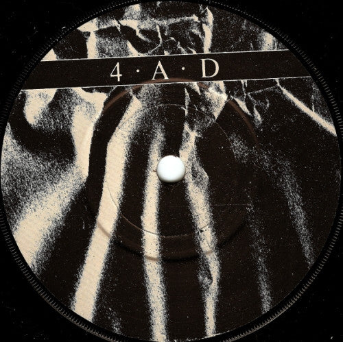 Image of Label Cover of 7" - VG/VG - THE BIRTHDAY PARTY, Release the Bats / Blast Off (4AD; AD 111, UK 1981, Picture Sleeve), , - 4226109E