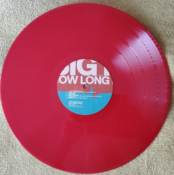 Image of Label Cover of 2xLP - VG+/VG+ - BIG RED MACHINE, How Long Do You Think It's Gonna Last? (Jagjaguwar, Inc. ; 37d03d, Worldwide 2021, Gatefold, 2 Inners, Red Opaque Vinyl, Aaron Desner (National) & Justin Vernon (Bon Iver)), , - 3046226S