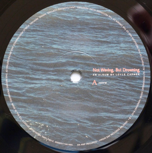 Image of Label Cover of LP - NEW/NEW - LOYLE CARNER, Not Waving, But Drowning (AMF Records; AMFLP12, UK 2019, Gatefold, Booklet & Insert, 180 Gram Vinyl), , - 1416472C