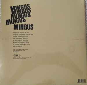 Image of Back Cover of LP - VG+/VG+ - CHARLES MINGUS, Mingus Mingus Mingus Mingus Mingus (DOL; DOL954HG, Europe 2017 Reissue, Gatefold, 180 Gram Vinyl), , - 2046021S