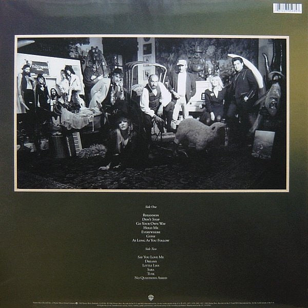 Image of Back Cover of LP - VG/VG - FLEETWOOD MAC, Greatest Hits (Warner Bros. Records; 925 801-1, Germany 1988, Embossed Sleeve, Inner), , - 2516086C