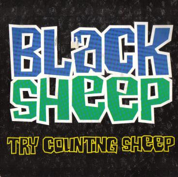 Image of Front Cover of 7" - VG/VG - BLACK SHEEP, Try Counting Sheep (Caveman Funky Organ/Short Mix) / Try Counting Sheep (Original Sheep LP Mix) (Mercury ; MER 356, UK 1991, Picture Sleeve), Marks on disc. Plays well. Light ringwear on sleeve., - 1926150E