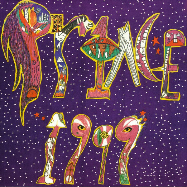 Image of Front Cover of 12" - VG/VG - PRINCE, 1999 / Little Red Corvette (Warner Bros. Records ; W1999T, UK & Europe 2007 Reissue, Picture Sleeve), Barcode sticker on reverse ripped. Some creases and wear on sleeve, - 3016266C