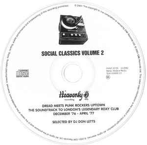 Image of Label Cover of CD - VG+/VG+ - DON LETTS, Dread Meets Punk Rockers Uptown (Social Classics Volume 2) (Heavenly ; HVNLP 33CD, Europe 2001, Jewel Case), , - 2916351C