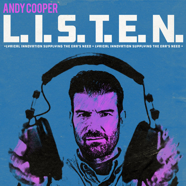 Image of Front Cover of CD - VG+/VG+ - ANDY COOPER, L.I.S.T.E.N. Lyrical Innovation Supplying The Ears Need (Unique ; UNIQ250-2, Germany 2020), , - 2036014E