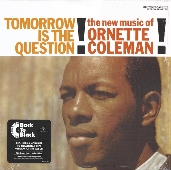 Image of Front Cover of LP - VG+/VG - ORNETTE COLEMAN, Tomorrow Is The Question! (Original Jazz Classics ; OJC-342, Europe 2014 Reissue), Light marks only, - 4216058C