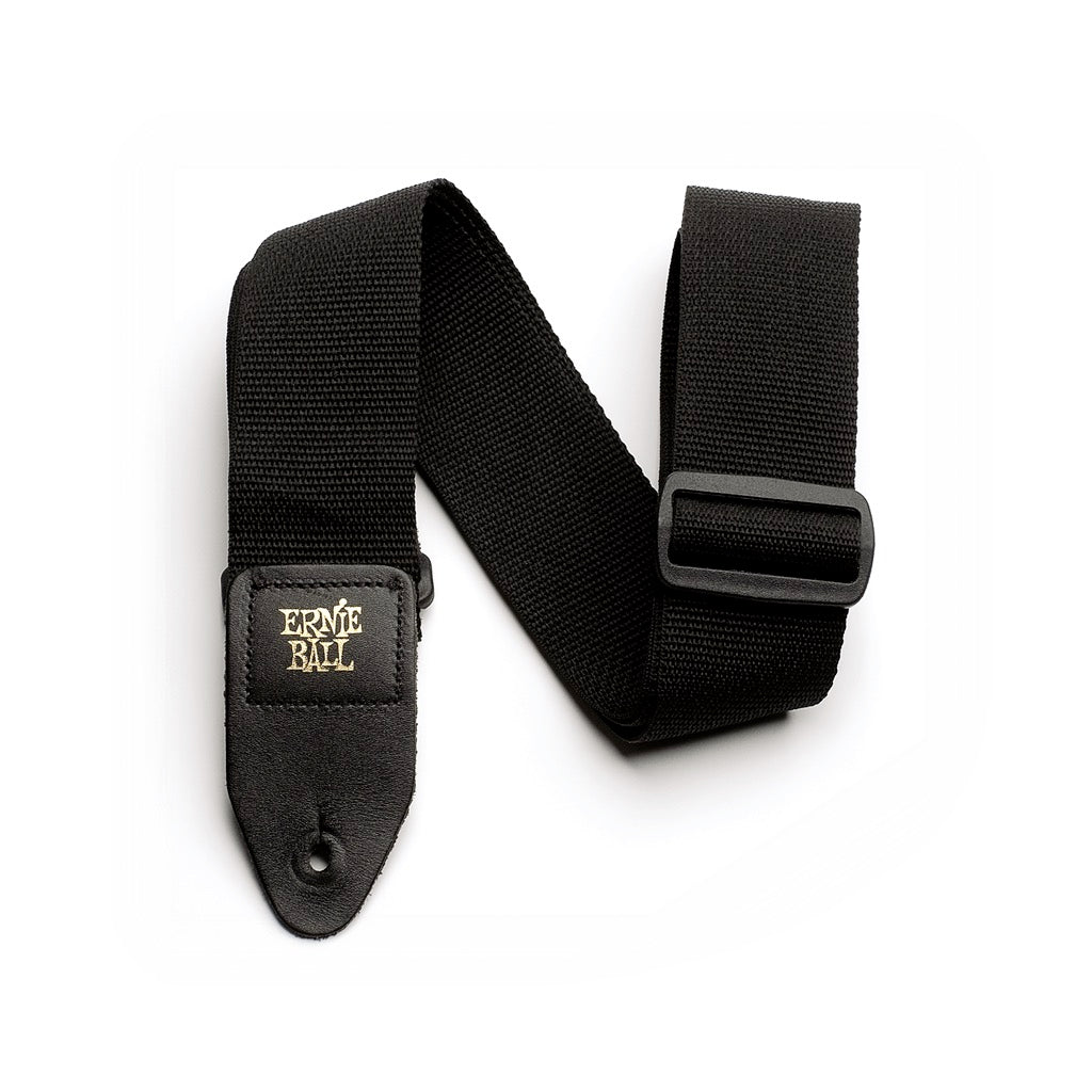 Image of Front Cover of Accessories - NEW/NEW - ERNIE BALL, STRAP POLYPRO BLACK (, US 2022), , - 2353997S