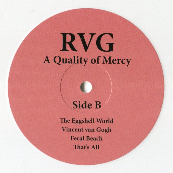 Image of Label Cover of LP - VG+/VG+ - RVG, A Quality Of Mercy (Fat Possum Records; FP16731, UK & Europe 2018 Reissue, SIGNED Sleeve, Insert, White Vinyl), Sleeve signed on front in silver pen., - 2716026C