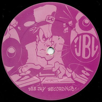 Image of Back Cover of 12" - /VG - DJ CRYSTL, Paradise / Let It Roll (Dee Jay Recordings ; DJX020, UK 1994, Plain Sleeve), Light marks only, - 3226056E