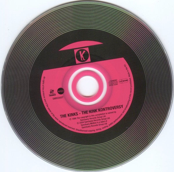 Image of Label Cover of 2xCD - VG+/VG+ - THE KINKS, The Kink Kontroversy (BMG ; 275 628-5, UK & Europe 2014 Reissue, Digipak, Booklet), , - 4135121E