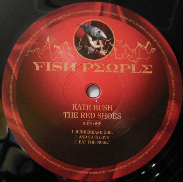 Image of Label Cover of 2xLP - VG+/VG+ - KATE BUSH, The Red Shoes (Fish People ; 0190295593834, Europe 2018 Reissue, Gatefold, 180 Gram Vinyl), , - 2826269E