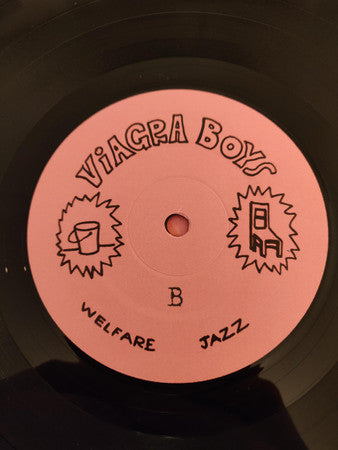 Image of Label Cover of 3545220S: LP - VIAGRA BOYS, Welfare Jazz (Year0001; YR0123LP, Europe 2021, Inner) VG+/VG+