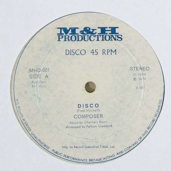 Image of Front Cover of 12" - G+/VG - COMPOSER, Disco / African (M & H Productions; MHD-001, Trinidad & Tobago 1979, Picture Sleeve), light marks only. original picture sleeve, - 4446136S