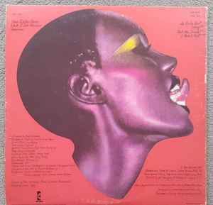 Image of Back Cover of LP - VG/VG - GRACE JONES, Portfolio (Island Blue Night & Day ; ILPS 9470, UK 1977, Single Sleeve), , - 3126025E