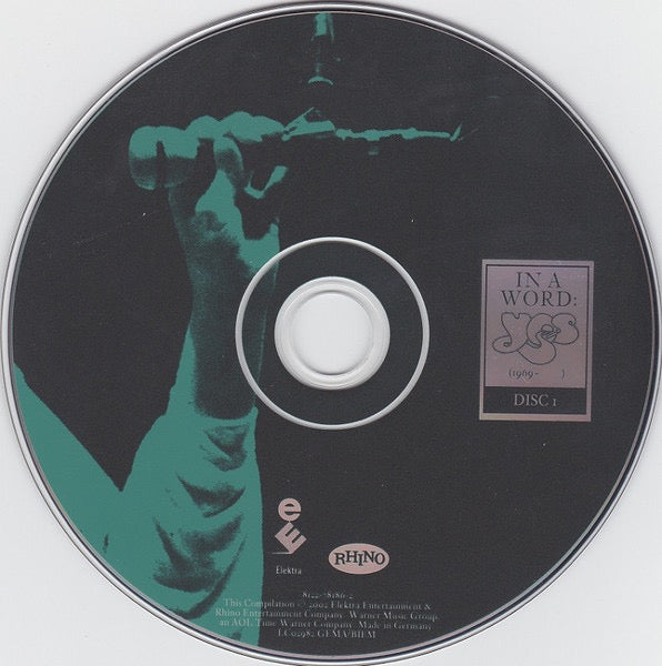 Image of Label Cover of 3215189C: 5xCD - YES, In A Word: Yes (1969 - ) (Rhino Records; 8122-78186-2, Germany 2002, Book Sleeve, Booklet) VG+/VG+