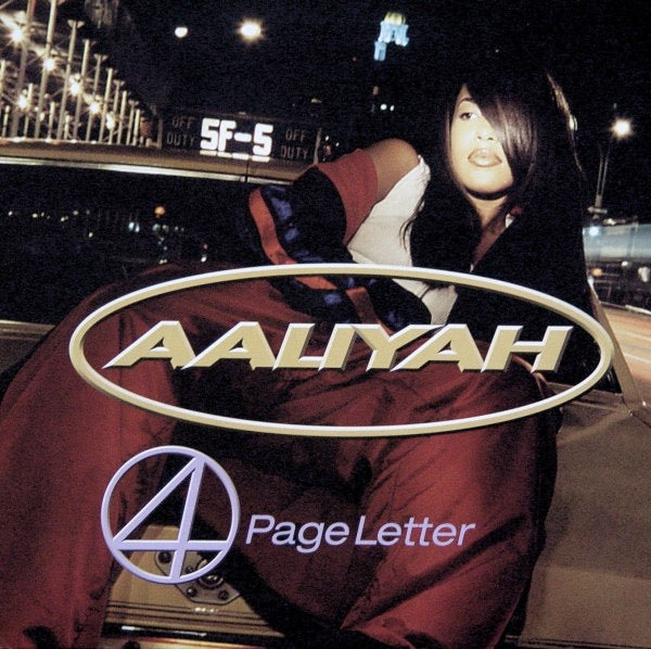Image of Front Cover of 12" - VG/G+ - AALIYAH, 4 Page Letter (Atlantic; AT 0010 T, UK 1997), Marks on disc. Lightwear to sleeve with ringwear., - 2226148E