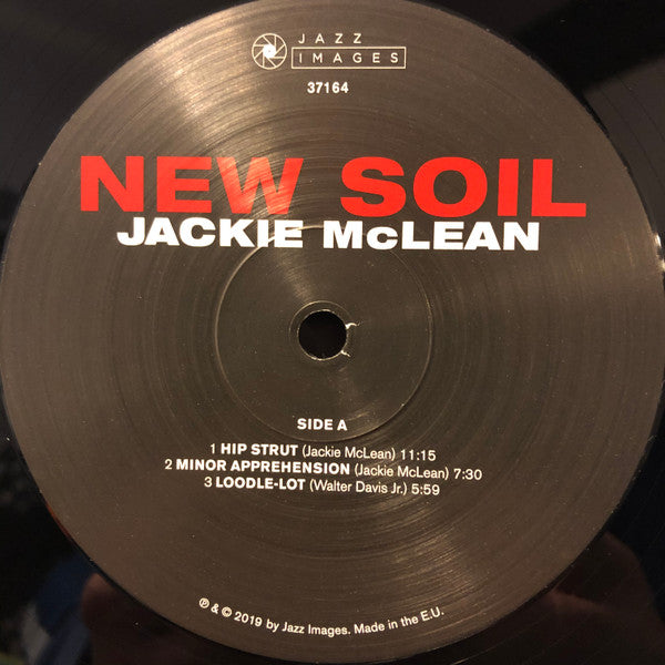 Image of Label Cover of 4144374S: LP - JACKIE MCLEAN, New Soil (Jazz Images; 37164, Europe 2019, Gatefold) VG+/VG+