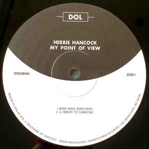 Image of Label Cover of LP - VG+/VG+ - HERBIE HANCOCK, My Point Of View (DOL ; DOL886H, Europe 2016 Reissue), , - 2246284S