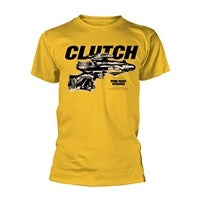 Image of Front Cover of 0753082S: Accessories - CLUTCH, Pure Rock Wizard T-Shirt (Yellow) Medium (, UK ) NEW/NEW