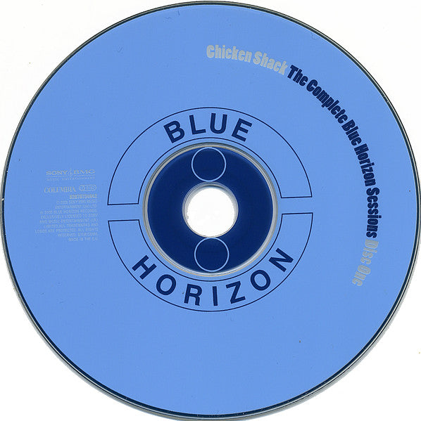 Image of Label Cover of 3635148E: 3xCD - CHICKEN SHACK, The Complete Blue Horizon Sessions (Columbia; 82876734942, Europe 2005, Double CD Case) VG+/VG+