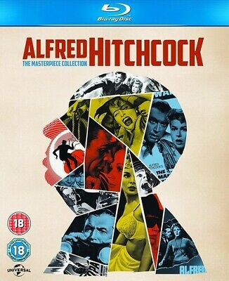 Image of Front Cover of 14xBlu-Ray - VG+/VG+ - ALFRED HITCHCOCK, Alfred Hitchcock: The Masterpiece Collection (Universal; 829 128 0, UK 2012, Slipcase), , - 1116214C