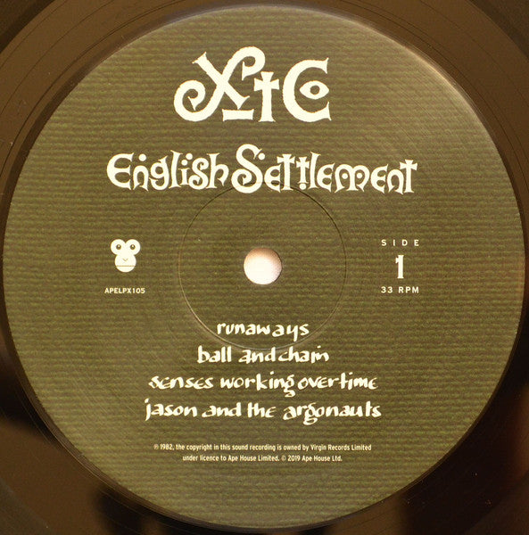 Image of Label Cover of 1255125S: 2xLP - XTC, English Settlement (Ape House; APELPX105, Europe 2019 Reissue, Generic Inners, Insert, 200g Vinyl) NEW/NEW