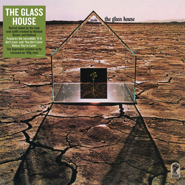 Image of Front Cover of 4615650C: LP - THE GLASS HOUSE, Inside The Glass House (Demon Records; DEMREC515, UK & Europe 2019 Reissue, Picture Sleeve, Inner, 180 Gram Vinyl) Opened Instore EX/EX