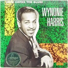 Image of Front Cover of 3325004E: LP - WYNONIE HARRIS, Here Comes The Blues (Official; 6024, Denmark 1988) EX/EX