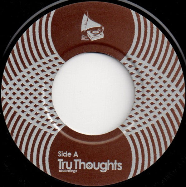 Image of Label Cover of 7" - /EX - THE QUANTIC SOUL ORCHESTRA, Pushin' On / Pushin' On My Thing (Tru Thoughts; TRU7 051, UK 2003, Plain Sleeve), , - 3256051S