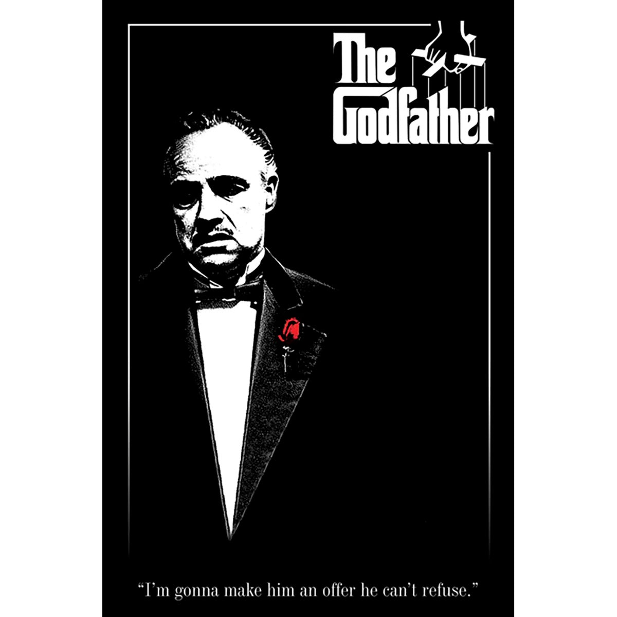 Image of Front Cover of 3355135S: Accessories - THE GODFATHER, The Godfather Poster (61 x 91.5cm; , UK ) NEW/NEW