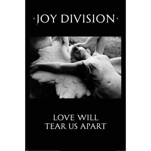 Image of Front Cover of 2415050C: Accessories - JOY DIVISION, Love Will Tear Us Apart Poster (61 x 91.5cm; , ) NEW/NEW