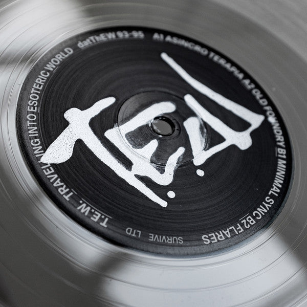 Image of Front Cover of 12" - /VG+ - T.E.W., datThEW 93-95 (SURVIVE ltd.; 1745A, Italy 2020, Clear Vinyl), , - 2646076S