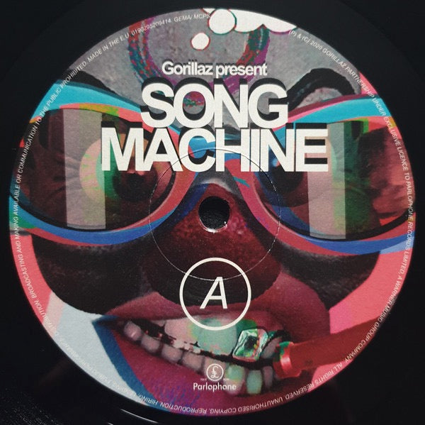 Image of Label Cover of LP - NEW/NEW - GORILLAZ, Song Machine Season One (Parlophone; 0190295209414, Europe 2020, Inner), , - 5015050C
