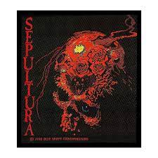 Image of Front Cover of 2255114S: Accessories - SEPULTURA, Beneath the Remains Patch (, UK ) NEW/NEW