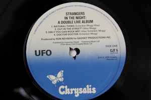 Image of Label Cover of 2xLP - VG/VG+ - UFO, Strangers In the Night (Chrysalis Blue/White; CJT 5, UK 1979, Gatefold, Black Chrysalis Logo On Rear Sleeve), , - 4446299S