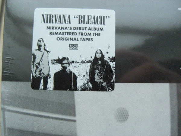 Image of Label Cover of LP - NEW/NEW - NIRVANA, Bleach (Sub Pop; SP 034, US 2009 Reissue, Inner, Black Vinyl), , - 3215812C