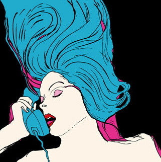 Image of Front Cover of 2xLP - VG/VG+ - CHROMATICS, Night Drive (Italians Do It Better; IDIB 28LP, UK 2012 Reissue, Embossed Rear Sleeve With Metallic Ink, Insert, Crystal Clear Vinyl, Limited Edition of 2000), In hype stickered shrinkwrap. Corner bump and one crease to sleeve. , - 3626502E