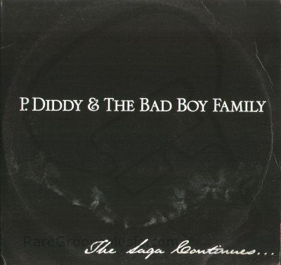 Image of Front Cover of 2xLP - VG/VG - P. DIDDY & THE BAD BOY FAMILY, The Saga Continues... (Bad Boy Records; 78612-73045-1, US 2001, Insert), Marks on disc but plays perfectly. Ringwear on sleeve. Light wear around edges of sleeve., - 4326283E