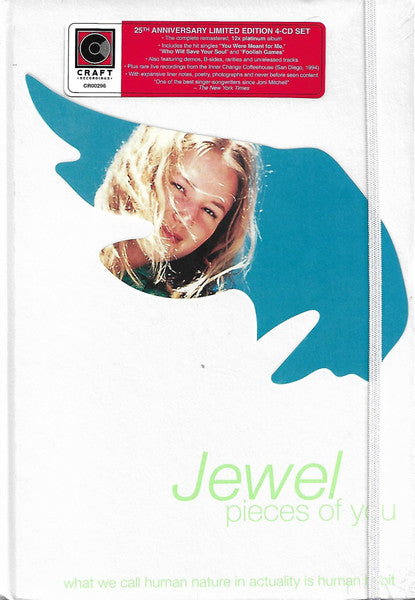 Image of Label Cover of 3xCD - EX/EX - JEWEL, Pieces Of You (25th Anniversary Edition) (Craft Recordings; CR00296, US 2020 Reissue), Still SEALED In Shrinkwrap, - 4955016S